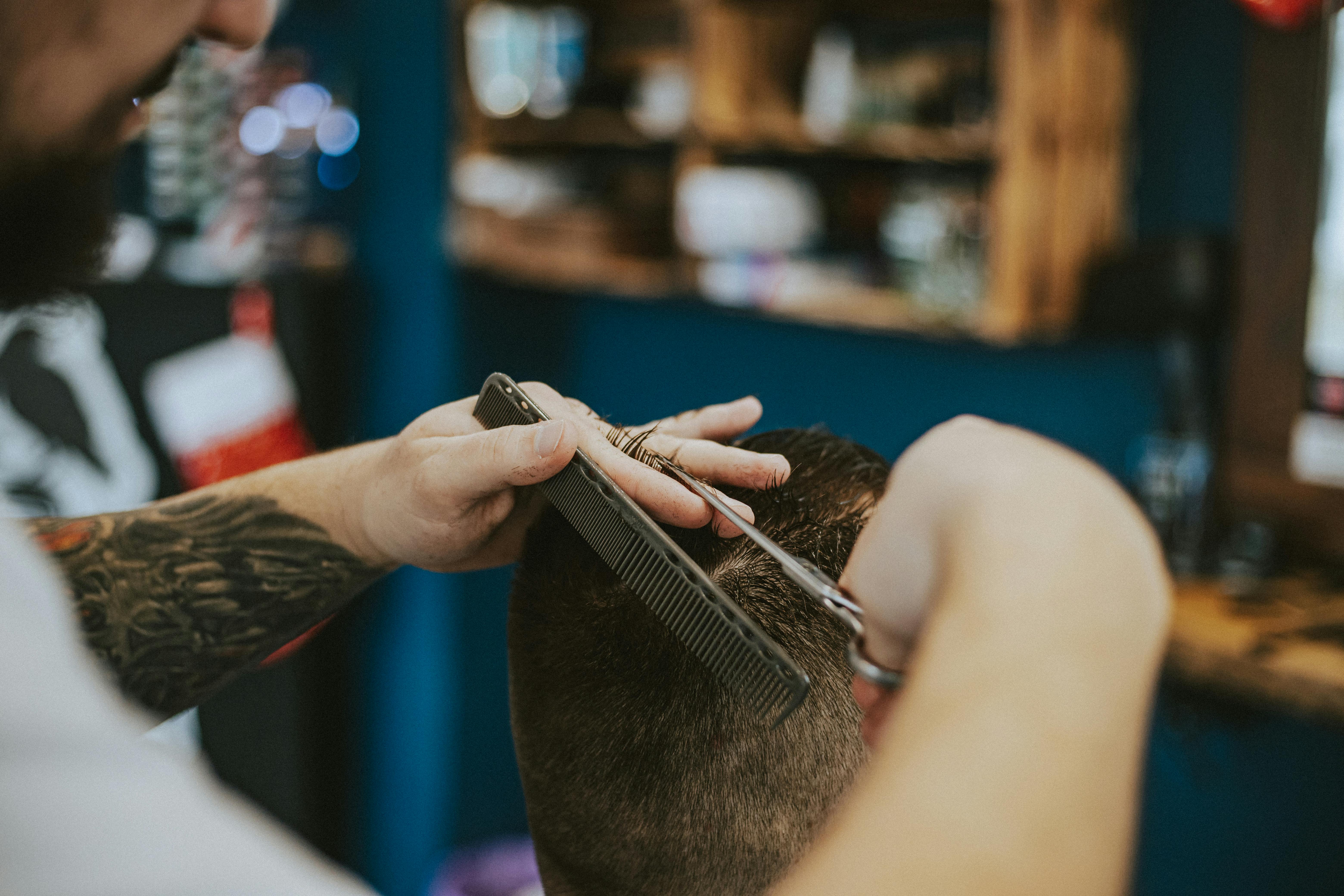 Professional Fade Cut - Men's Grooming Excellence